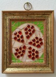 glass mosaic pomegranate